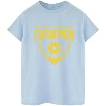 T-shirt Dc Comics Wonder Woman Play Like A Champion