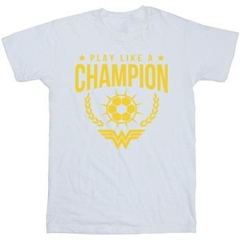 T-shirt Dc Comics Play Like A Champion