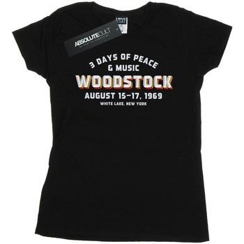 T-shirt Woodstock Varsity 1969