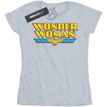 T-shirt Dc Comics Wonder Woman Text Logo