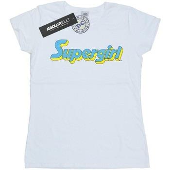 T-shirt Dc Comics Supergirl Text Logo