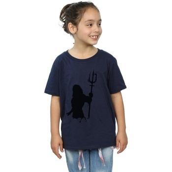 T-shirt enfant Dc Comics Aquaman Mono Silhouette