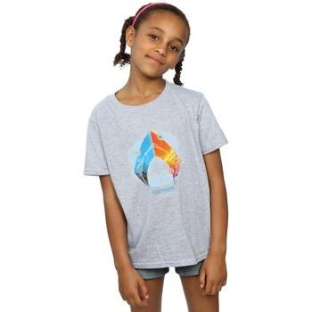 T-shirt enfant Dc Comics Aquaman Tropical Logo