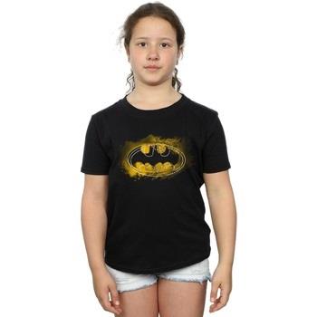 T-shirt enfant Dc Comics Batman Spray Logo