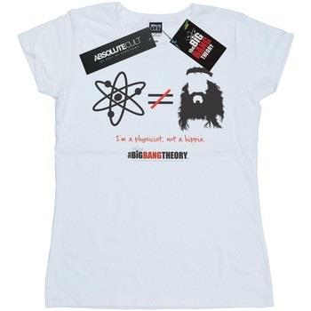 T-shirt The Big Bang Theory I Am A Physicist Not A Hippie