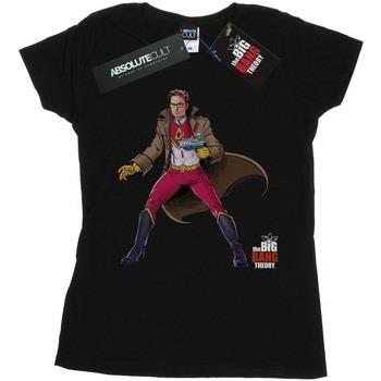 T-shirt The Big Bang Theory Leonard Superhero