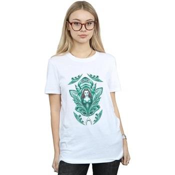 T-shirt Dc Comics Aquaman Mera Crest