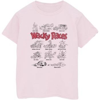 T-shirt Wacky Races Car Lineup