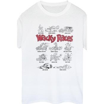 T-shirt Wacky Races Car Lineup