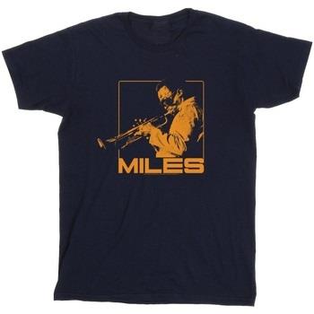 T-shirt Miles Davis Orange Square