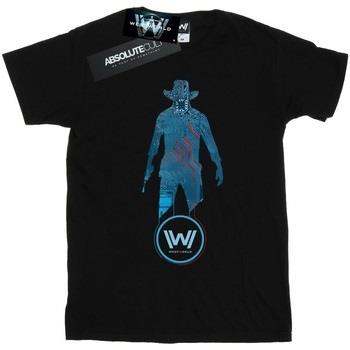T-shirt Westworld Digital Man In Black