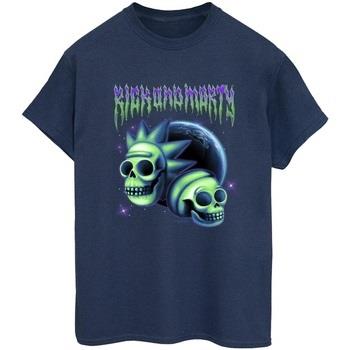 T-shirt Rick And Morty Space Skull