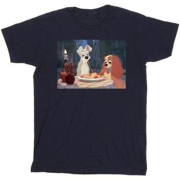 T-shirt Disney Lady And The Tramp Spaghetti Photo