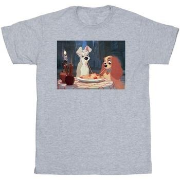 T-shirt Disney Lady And The Tramp Spaghetti Photo