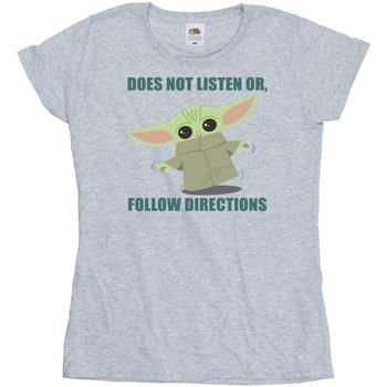 T-shirt Disney The Mandalorian Does Not Listen