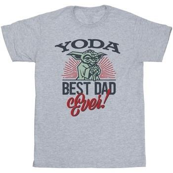 T-shirt Disney Mandalorian Yoda Dad