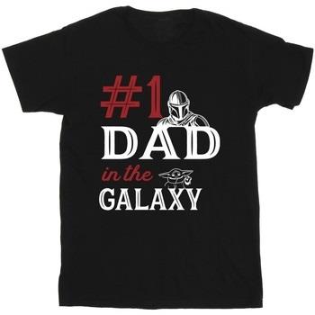 T-shirt Disney Mandalorian Number One Dad