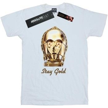 T-shirt Disney The Rise Of Skywalker C-3PO Stay Gold