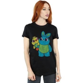 T-shirt Disney Toy Story 4 Ducky And Bunny Distressed Pose