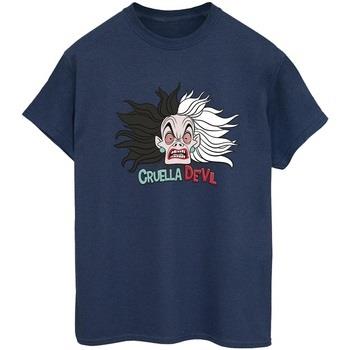 T-shirt Disney 101 Dalmatians Cruella De Vil Crazy Mum