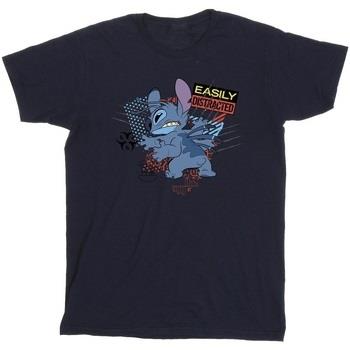 T-shirt enfant Disney Lilo And Stitch Easily Distracted