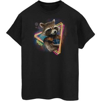 T-shirt Marvel Guardians Of The Galaxy Neon Rocket