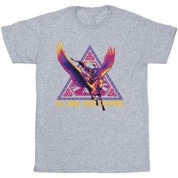 T-shirt Marvel Thor Love And Thunder All Hail Valkyrie