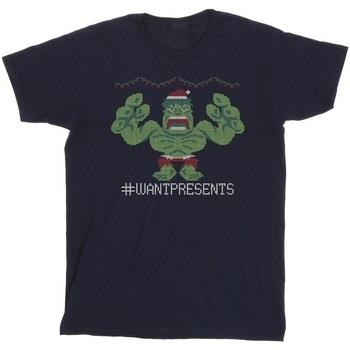 T-shirt Marvel Avengers Hulk Cross Stitch