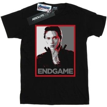 T-shirt Marvel Avengers Endgame Black Widow Poster