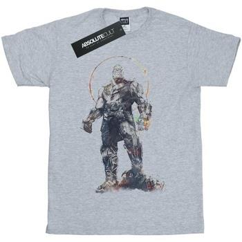 T-shirt enfant Marvel Avengers Infinity War Thanos Sketch