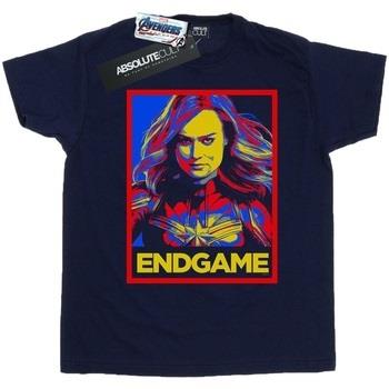 T-shirt Marvel Avengers Endgame Captain Poster