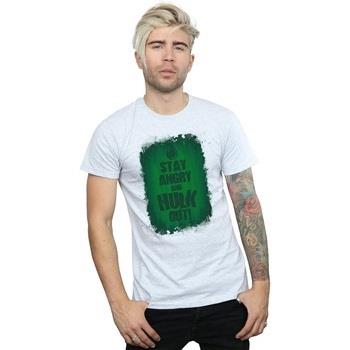 T-shirt Marvel Hulk Stay Angry