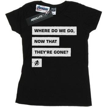 T-shirt Marvel Avengers Endgame Where Do We Go