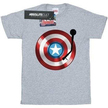 T-shirt Marvel Captain America Turntable