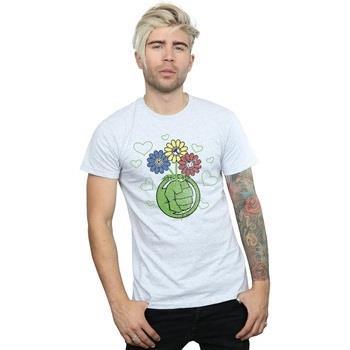 T-shirt Marvel Hulk Flower Fist