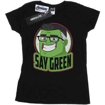 T-shirt Marvel Avengers Endgame Say Green