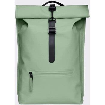 Sac Rains Sac à dos Rolltop Rucksack bleu vert-046350