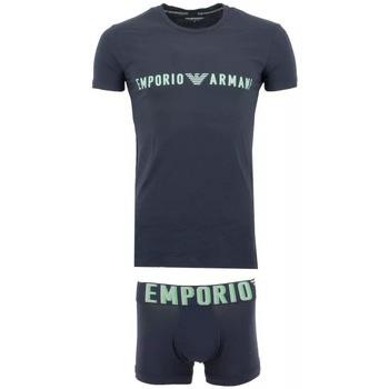 T-shirt Ea7 Emporio Armani Ensemble Tee Shirt et Boxer