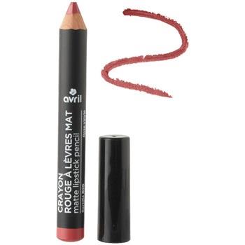 Rouges à lèvres Avril Crayon Rouge à Lèvres Mat Certifié Bio - Rose Vi...
