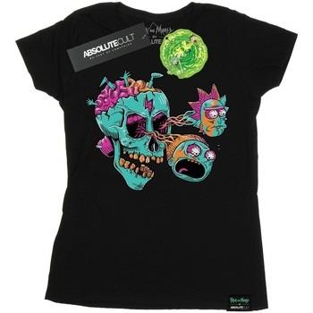 T-shirt Rick And Morty Eyeball Skull