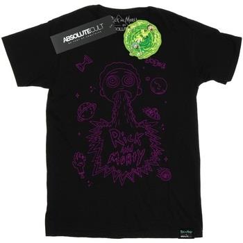 T-shirt Rick And Morty Space Puke