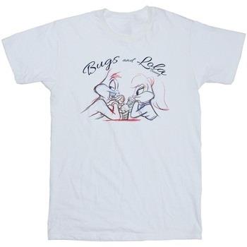 T-shirt Dessins Animés Bugs And Lola Sketch