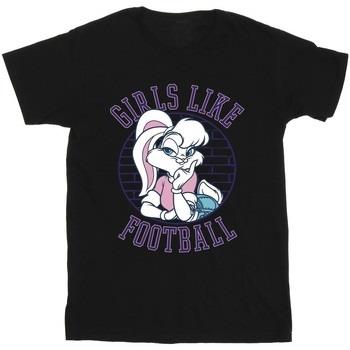 T-shirt enfant Dessins Animés Lola Bunny Girls Like Football