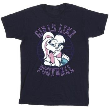 T-shirt enfant Dessins Animés Lola Bunny Girls Like Football