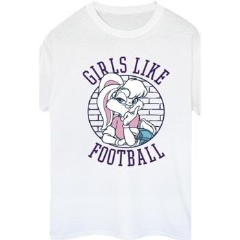 T-shirt Dessins Animés Girls Like Football