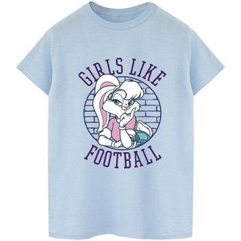 T-shirt Dessins Animés Girls Like Football