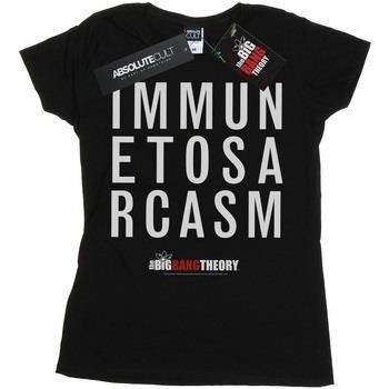 T-shirt The Big Bang Theory Immune To Sarcasm