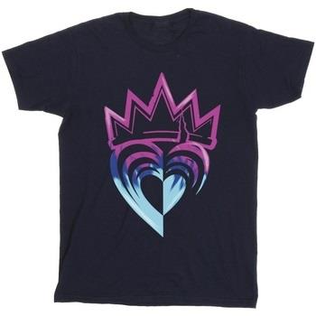 T-shirt enfant Disney Descendants Pink Crown