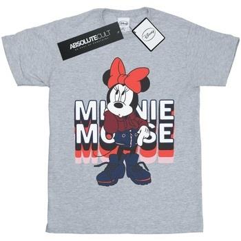 T-shirt Disney Minnie Mouse In Hoodie