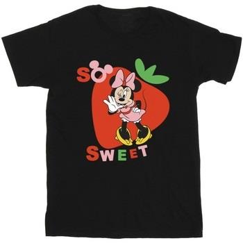 T-shirt enfant Disney Minnie Mouse So Sweet Strawberry